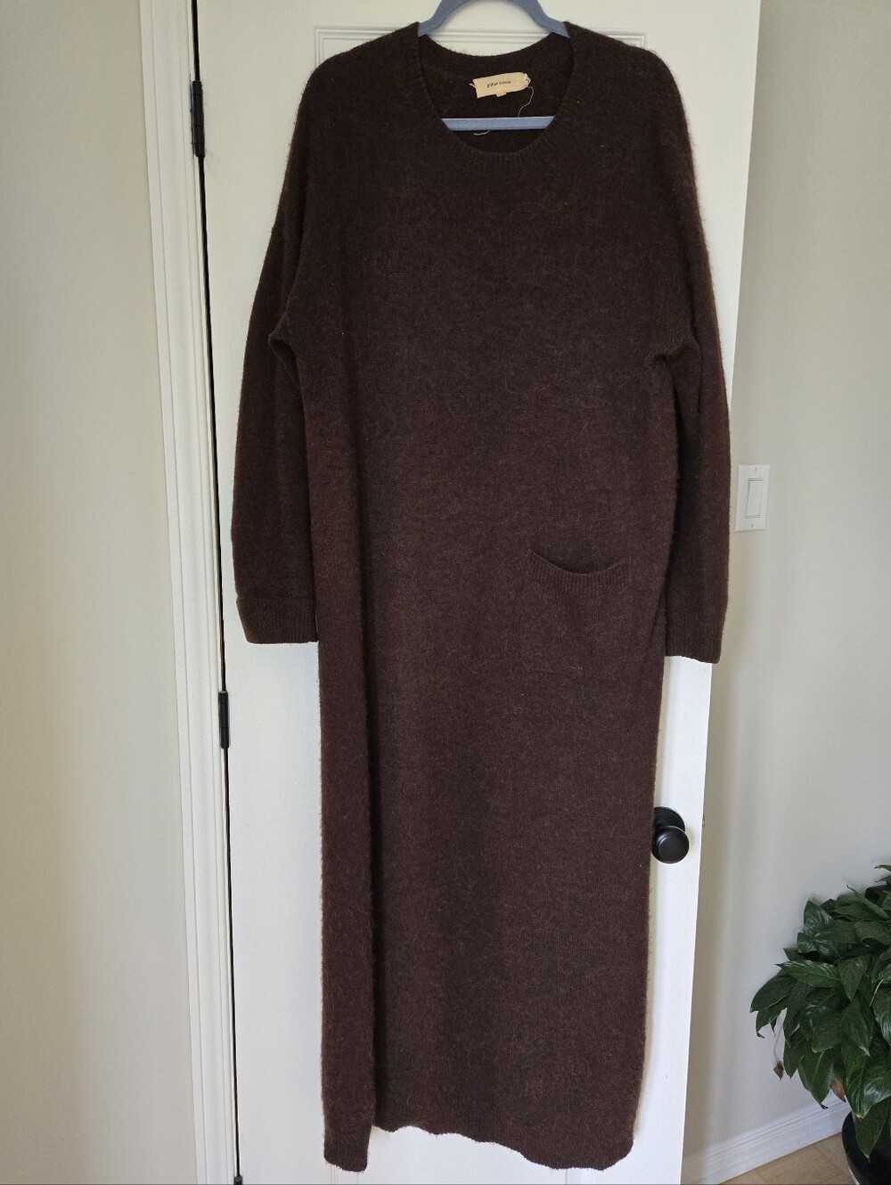 Gillian Stevens Maison Dress In Chocolate - Sz 5 (1X)